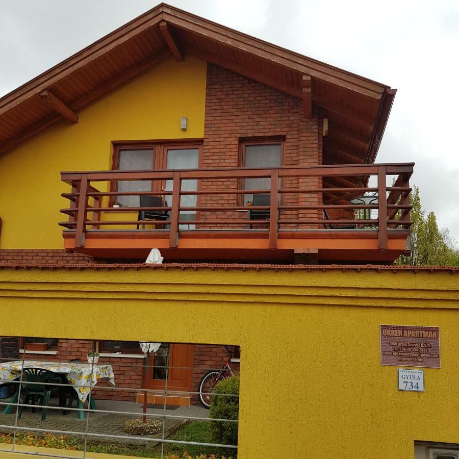 Okker Apartman Gyula Luaran gambar